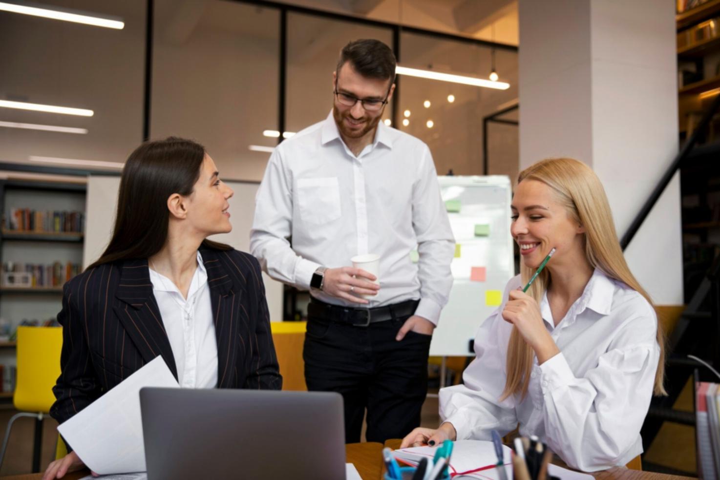 Group discussion during online budgeting workshop session